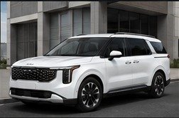 Kia Carnival 2025 לבן